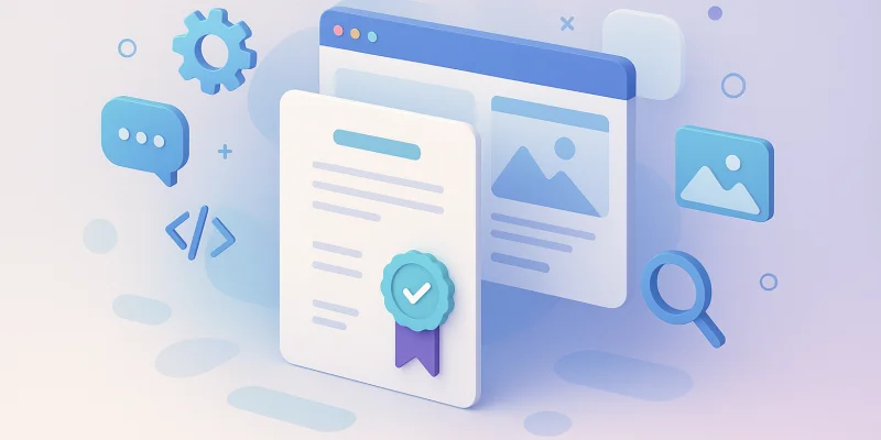 2026 Yılında Web Tasarım Belgesi: İşletmeler İçin Rehber